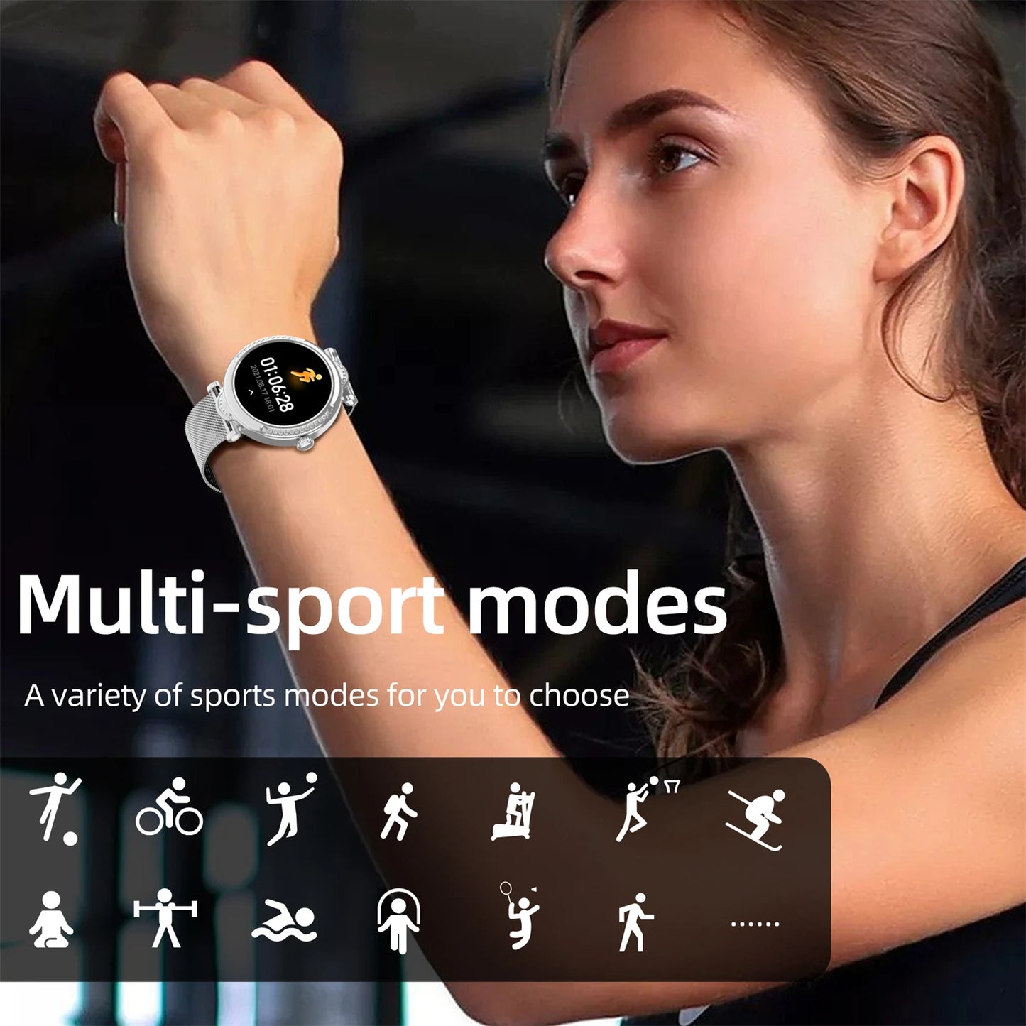 Fashionable Women's Smartwatch