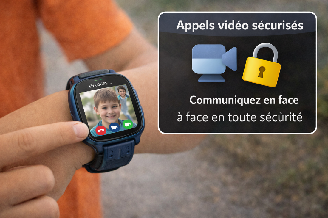appel vidéo montre enfant