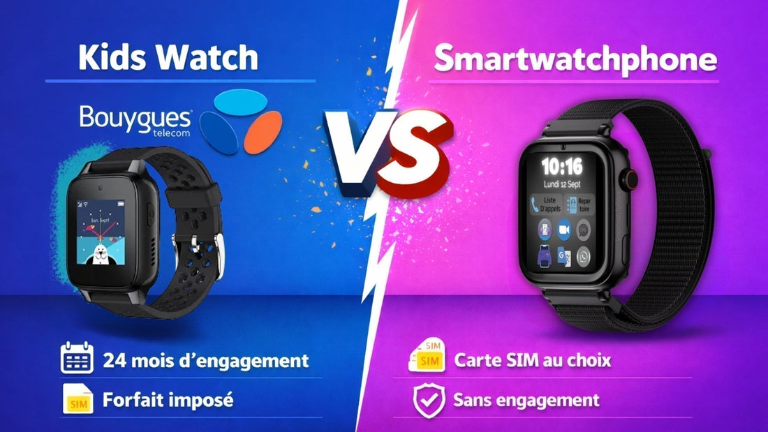 Comparatif Montres Smartwatchphone Vs Bouygues Kids Watch