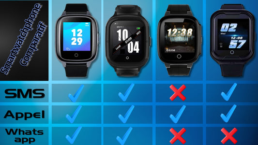 comparatif montres connectées enfant