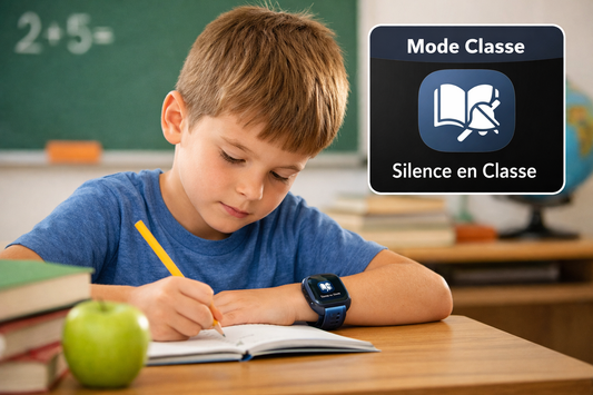 Mode classe ecole montre