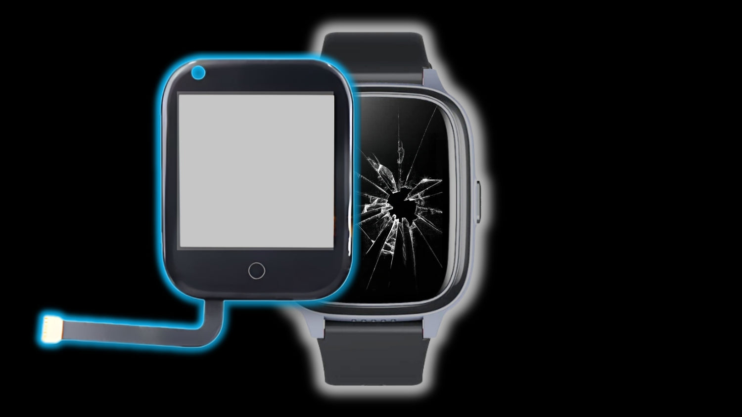 ecran remplacement vitre montre connectée enfant screen