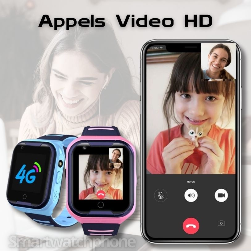 appel vidéo video call montre enfant