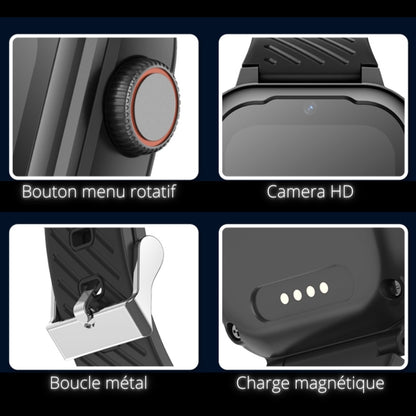 Montre Connectée Enfant GPS C88 4G Wifi