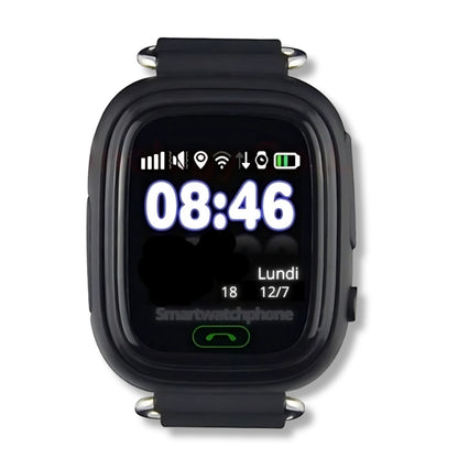 Montre connectée Enfant C79 Noir anti retrait