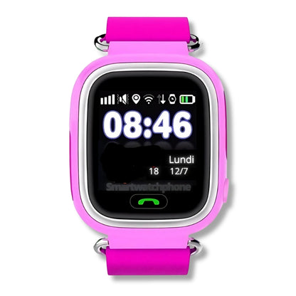 Montre connectée enfant C79 rose fille anti enlevement