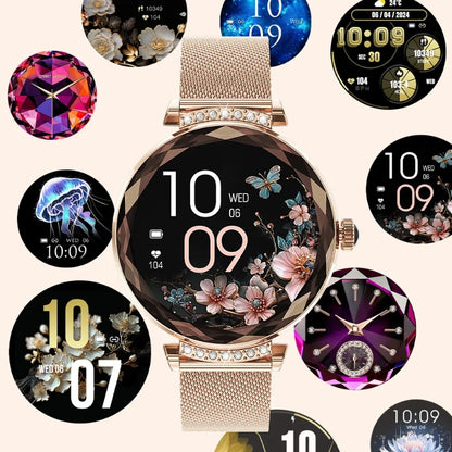 Montre Connectée Femme Fashion Metal W100