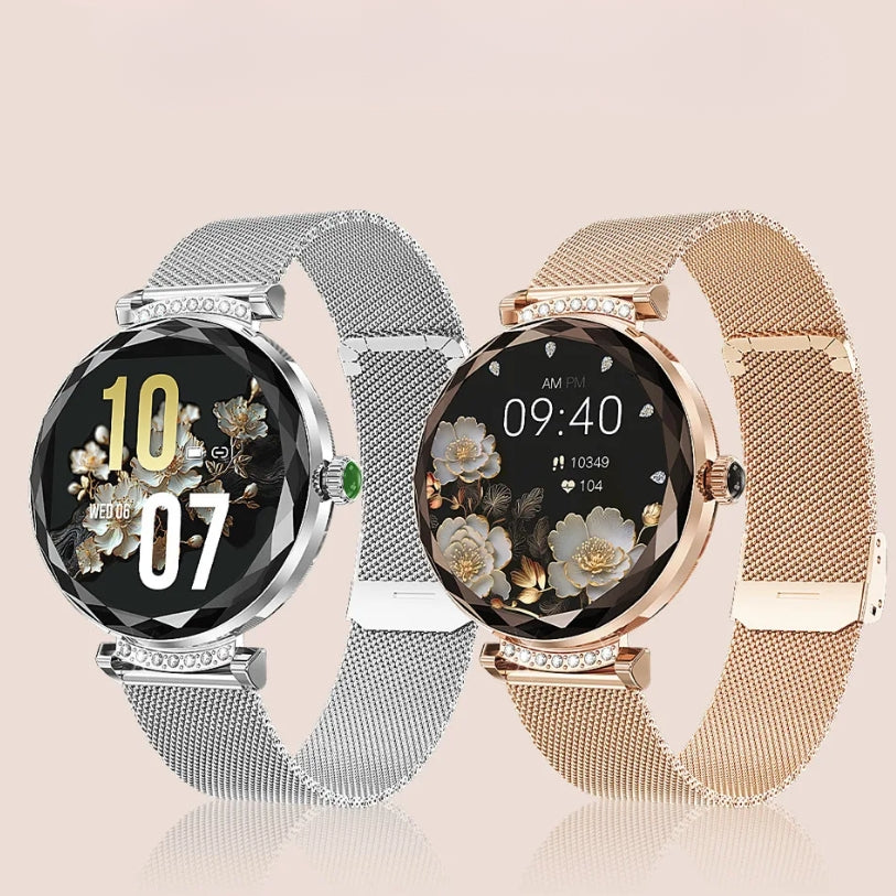 Montre Connectée Femme Fashion Metal W100