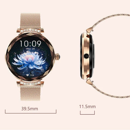 Montre Connectée Femme Fashion Metal W100