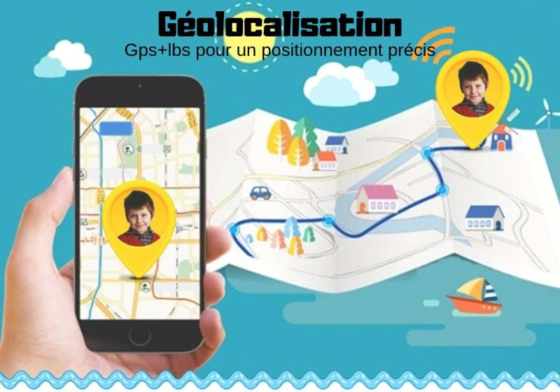 Kids Smartwatch with GPS C52 Camera