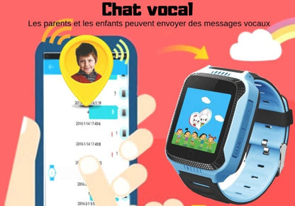 Kids Smartwatch with GPS C52 Camera