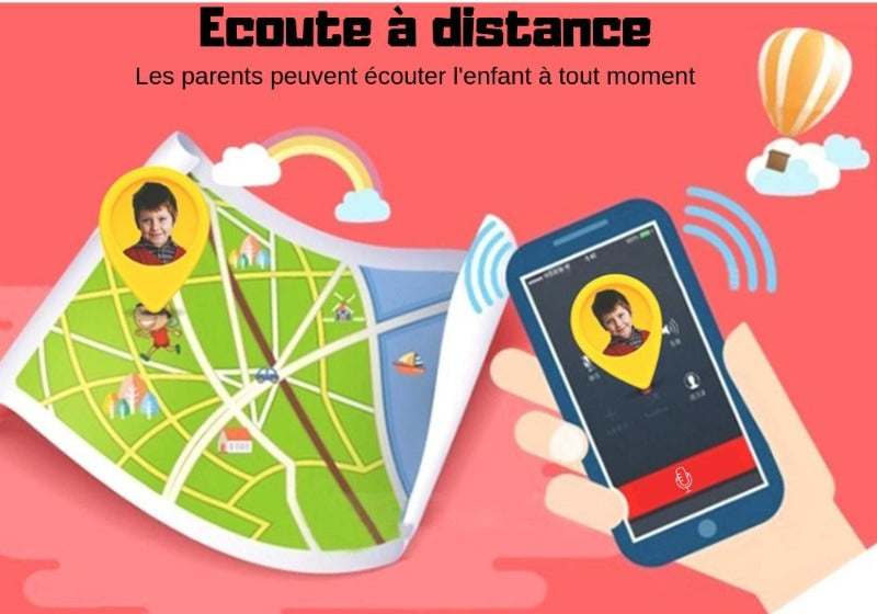 Kids Smartwatch with GPS C52 Camera