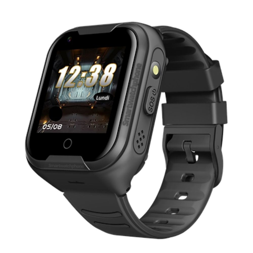 C86 4G noir smartwatchphone 