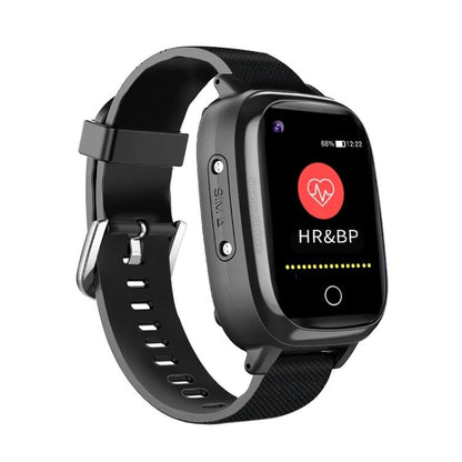 montre connectée senior capteur rythme cardiaque