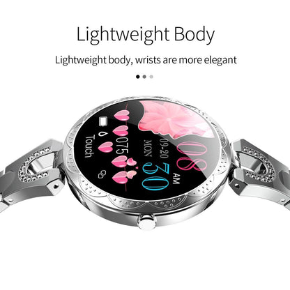 Montre Connectée Femme Anneau Acier W15